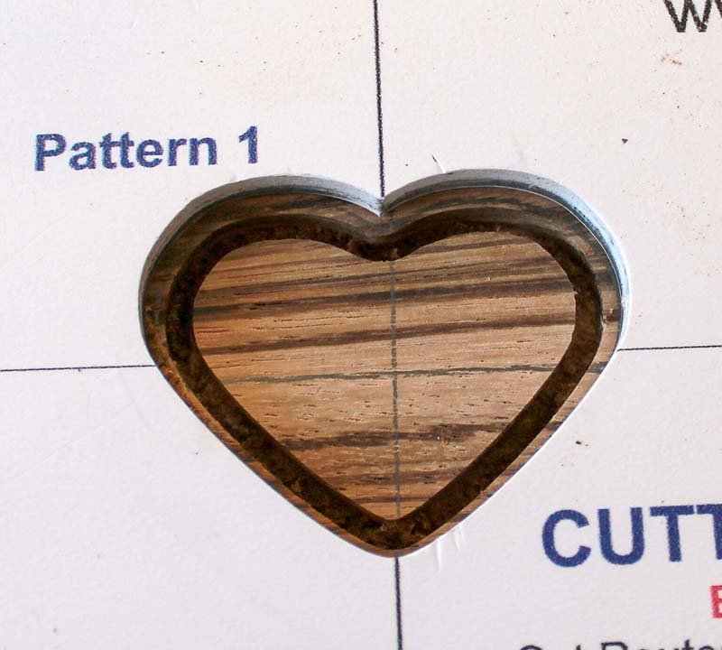 Pattern 1 Inlay Cut