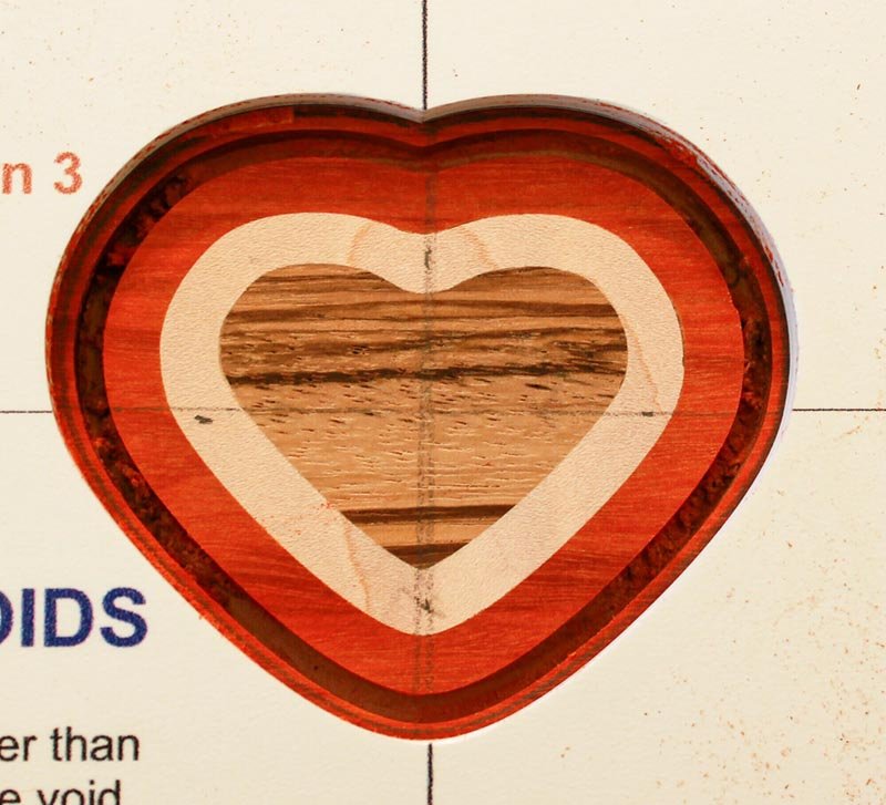 Pattern 3 Inlay Routed