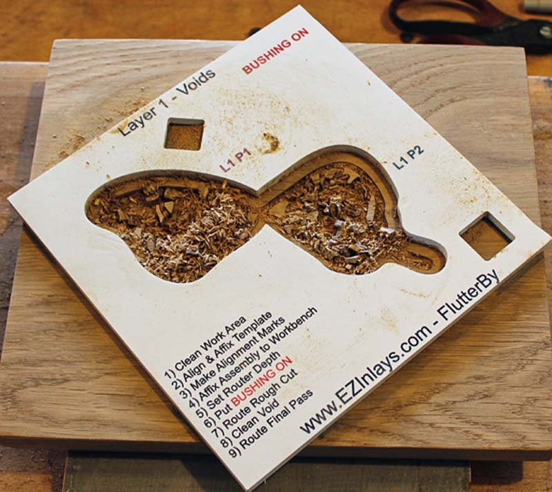 Cutting voids first pass