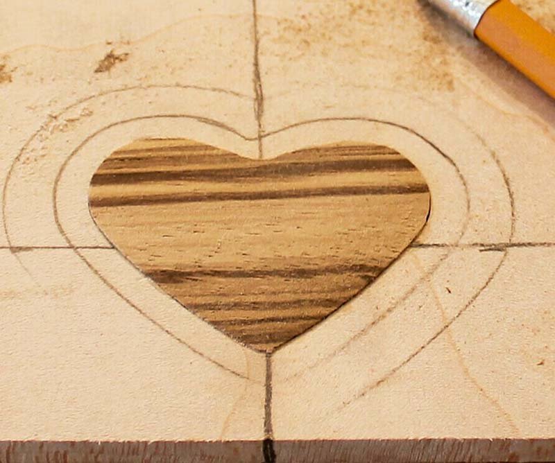 Pattern 1 Inlay Assembled