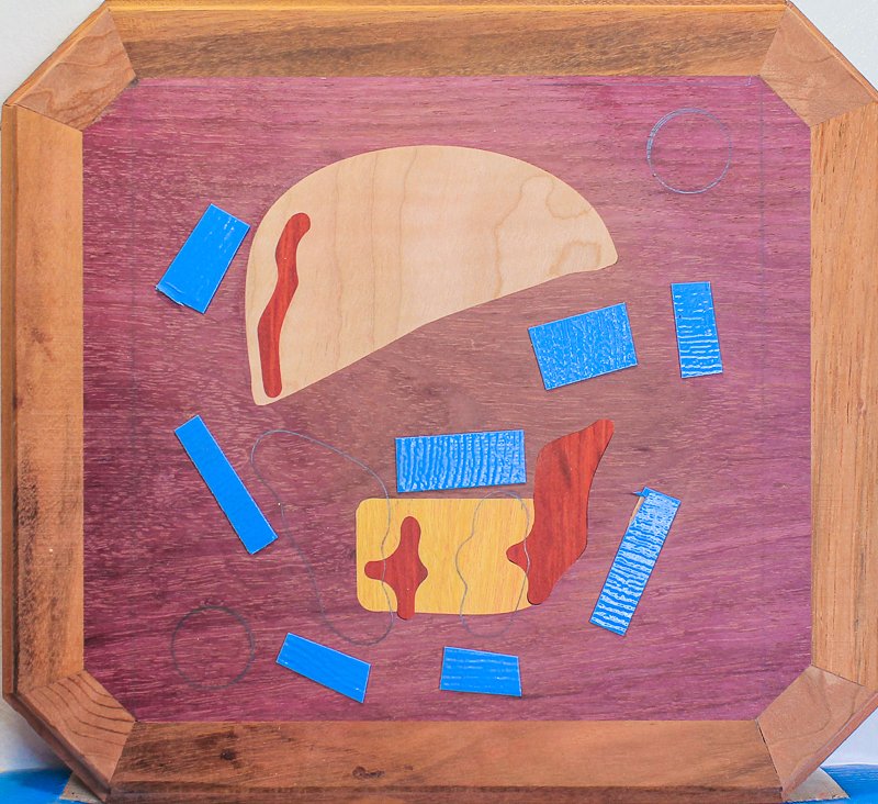 Layer 2 inlays assembled