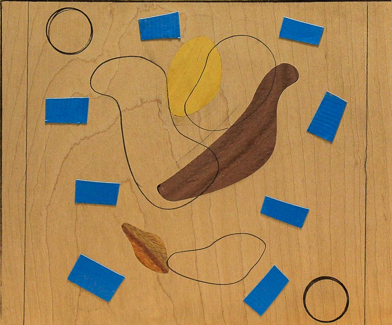 Layer 1 inlays assembled