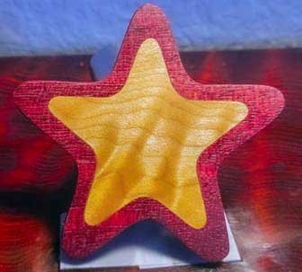 Star Wood Inlay Template