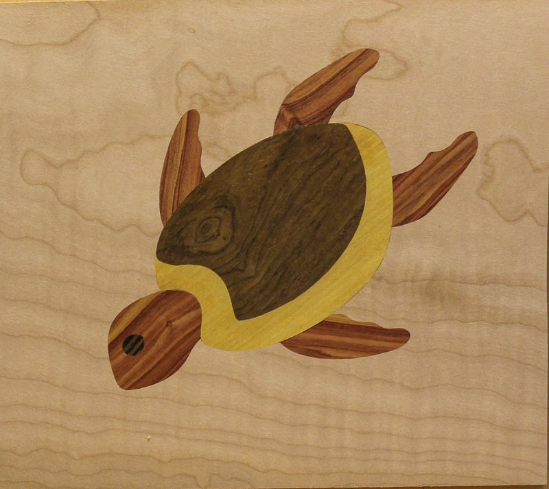 Layer 3 inlays assembled